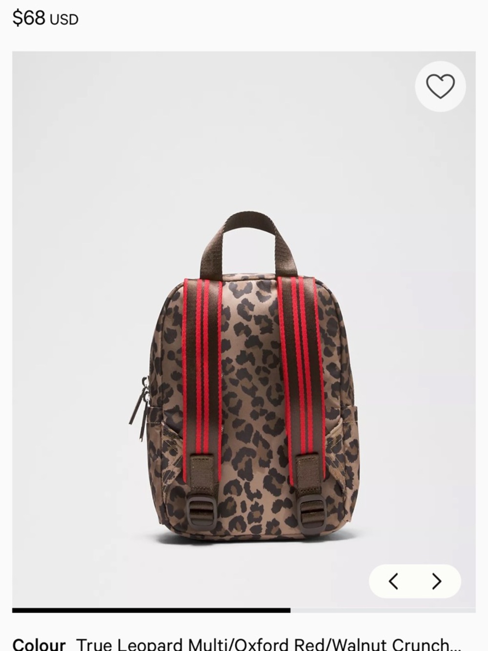 lululemon Everywhere Backpack Mini leopard-print - Picture 2 of 14